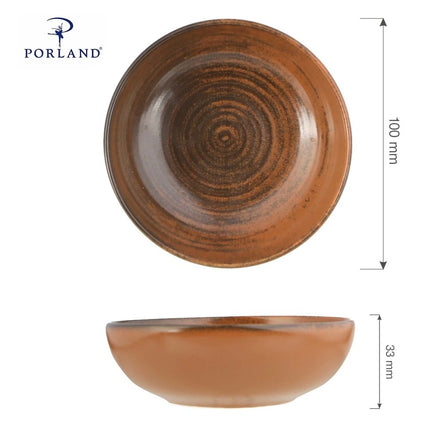 Lykke Brown bowl, 100mm - hospitality