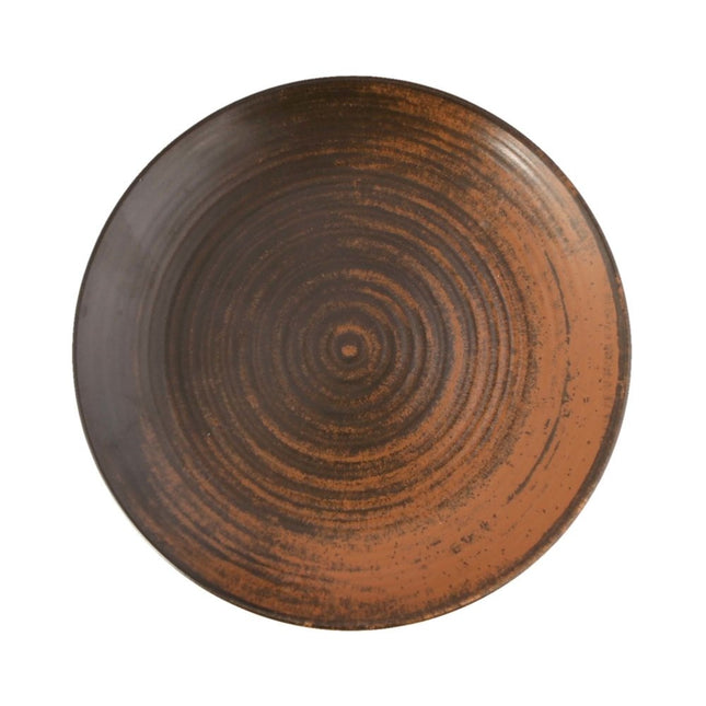 Lykke Brown flat plate, 170mm - hospitality