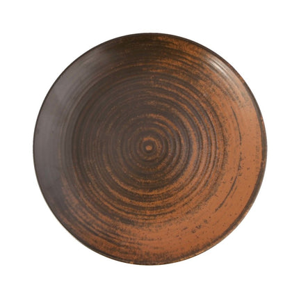 Lykke Brown flat plate, 170mm - hospitality