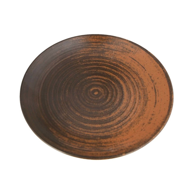 Lykke Brown flat plate, 170mm - hospitality