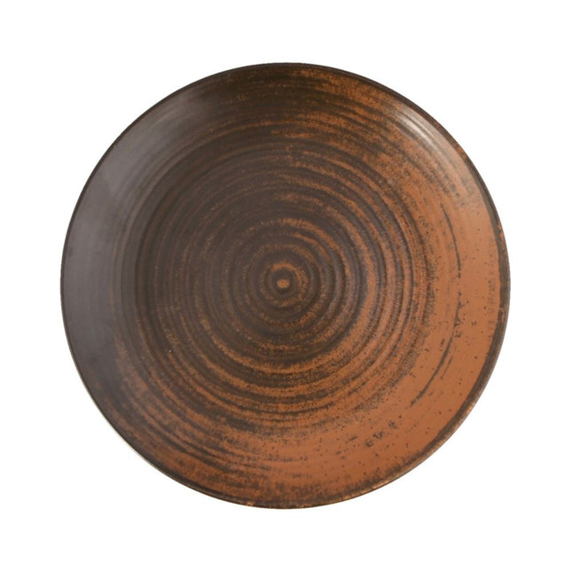 Lykke Brown flat plate, 170mm - hospitality