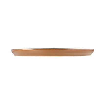 Lykke Brown high edge plate, 180mm - hospitality