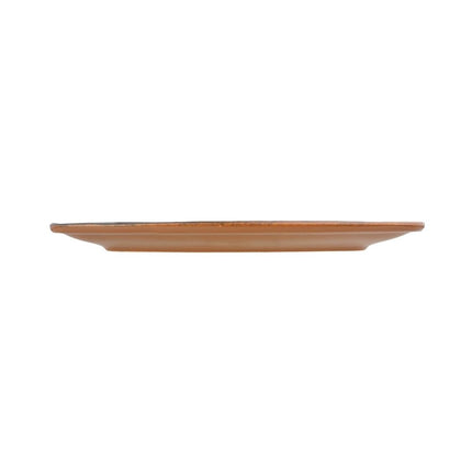 Lykke Brown oval plate, 270mm - hospitality