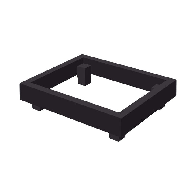 Fine Dine Madeira Black overlay GN 1/2 – melamine buffet equipment for hotels & restaurants, Ireland