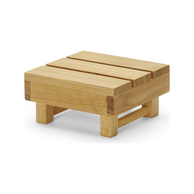Madeira Oak Container, 200x200x(h)100mm - hospitality
