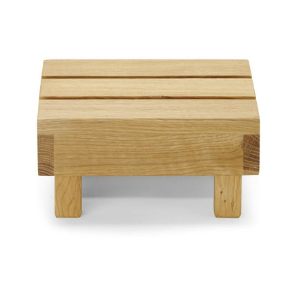 Madeira Oak Container, 200x200x(h)100mm - hospitality