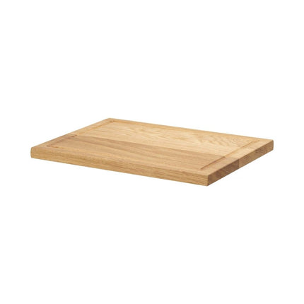 Madeira Oak Wood Serving Board 270x350x22mm for Buffets Cheeses and Snacks in Natural Finish - hospitality