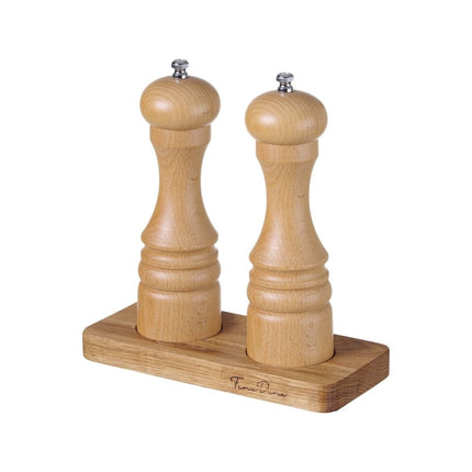 Madeira salt and pepper mill stand - hospitality