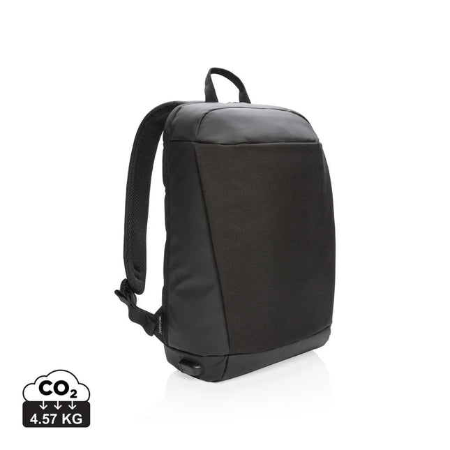 Madrid anti-theft RFID USB laptop backpack PVC free - hospitality