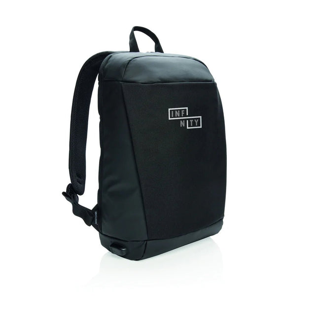 Madrid anti-theft RFID USB laptop backpack PVC free - hospitality