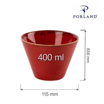 Magma conical bowl , 100mm - hospitality