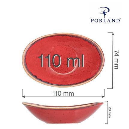 Magma oval mini dish, 110mm – mini dish, photo 10