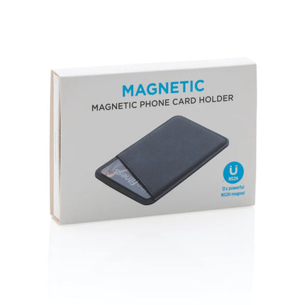 Magnetic phone card holder - hospitality