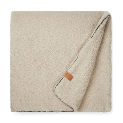 Main Collection GRS Recycled Double Pile Blanket Crafted From Premium Polyester With Tailored Piping - hospitality