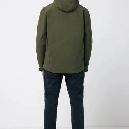 Makal men recycled polyester soft shell jacket - hospitality