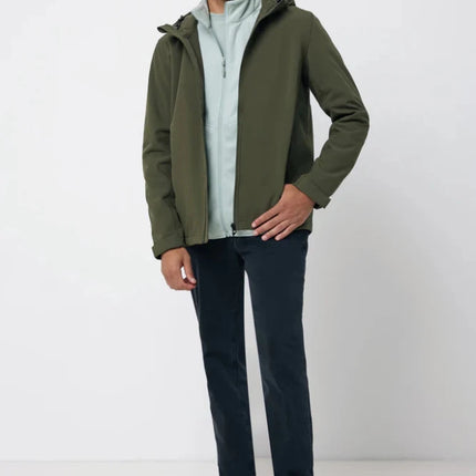 Makal men recycled polyester soft shell jacket - hospitality