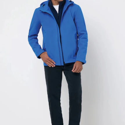 Makal men recycled polyester soft shell jacket - hospitality