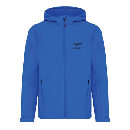 Makal men recycled polyester soft shell jacket - hospitality
