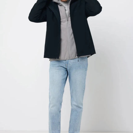 Makal men recycled polyester soft shell jacket - hospitality