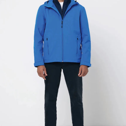 Makal men recycled polyester soft shell jacket - hospitality