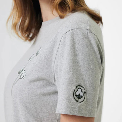Manue recycled cotton t-shirt undyed - hospitality