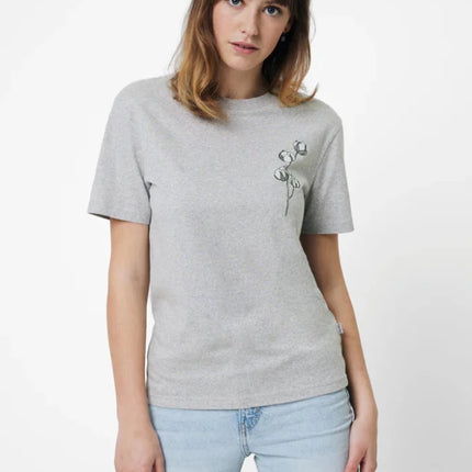 Manue recycled cotton t-shirt undyed - hospitality