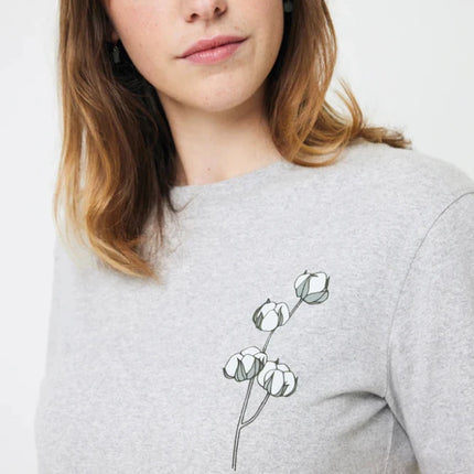 Manue recycled cotton t-shirt undyed - hospitality