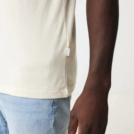 Manue recycled cotton t-shirt undyed - hospitality