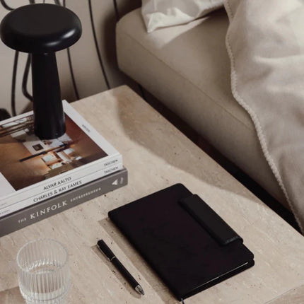 Marlow Collection GRS Notebook With Recycled Pu Details - hospitality