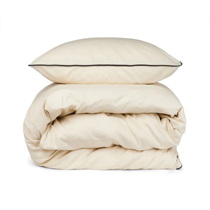 Marston OCS Organic Cotton Bed Linen 4 Piece Set With Subtle Piped Edges And Timeless Craftsmanship - hospitality