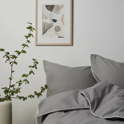 Marston OCS Organic Cotton Bed Linen 4 Piece Set With Subtle Piped Edges And Timeless Craftsmanship - hospitality