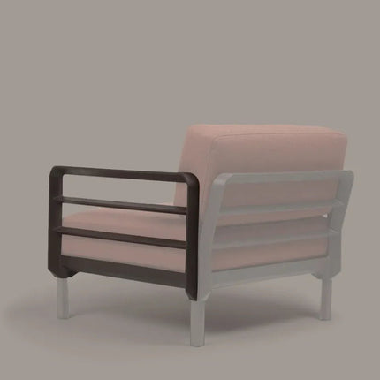 Maximo Armrest Modular Seating Component - hospitality