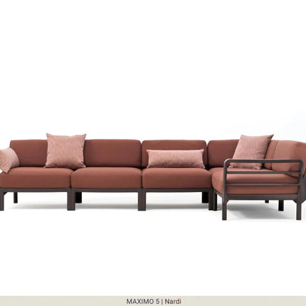 Maximo Armrest Modular Seating Component - hospitality