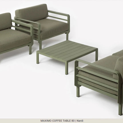 Maximo Tavolino 80 Contract Outdoor Table - hospitality