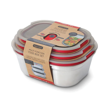 Mealprep Box 3pcs Set Small, Medium, Large - hospitality