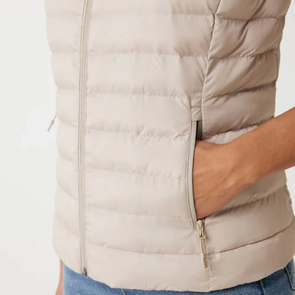 Mer women recycled polyester bodywarmer - hospitality