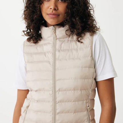 Mer women recycled polyester bodywarmer - hospitality
