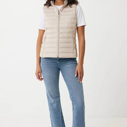 Mer women recycled polyester bodywarmer - hospitality