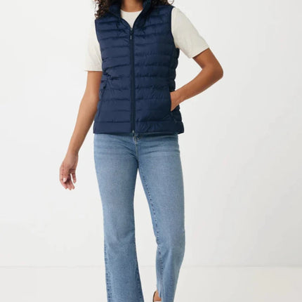 Mer women recycled polyester bodywarmer - hospitality