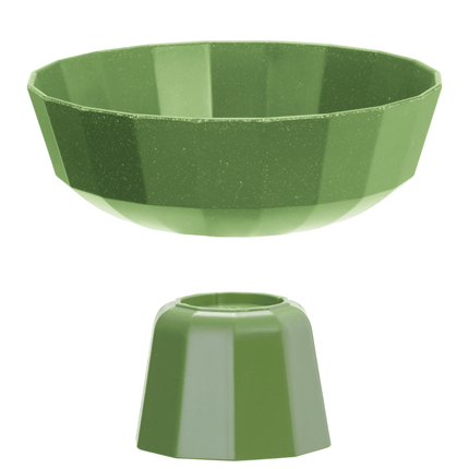 Metropolis fruit platter, green, 250mm - hospitality