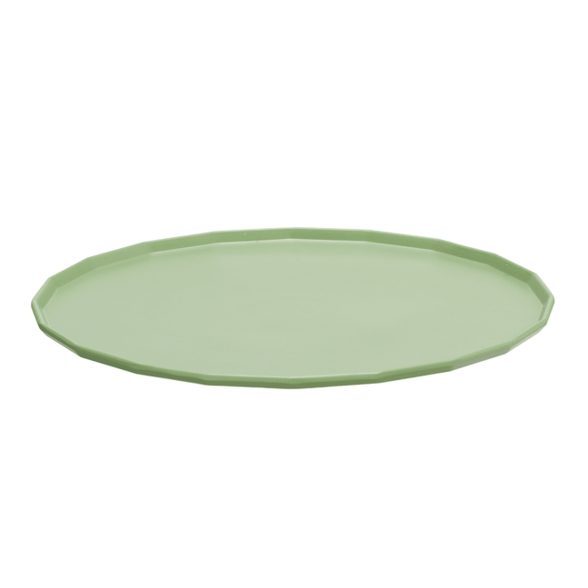 Fine Dine Metropolis platter, green, 300mm – melamine buffet equipment for hotels & restaurants, Ireland