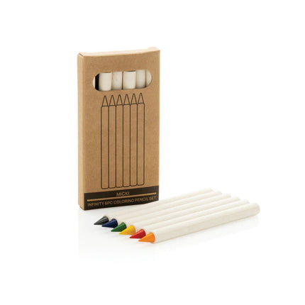 Micki GRS infinity 6pc colouring pencil set - hospitality