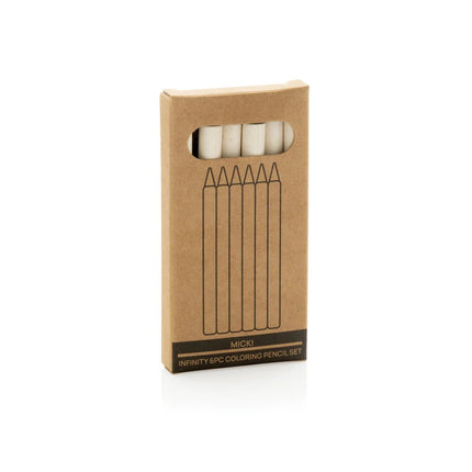Micki GRS infinity 6pc colouring pencil set - hospitality