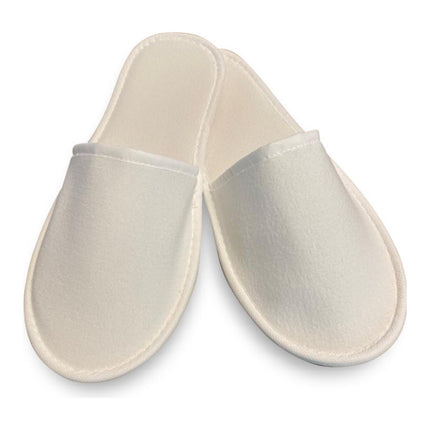 Micro Polyester Hotel Slippers – Closed toe