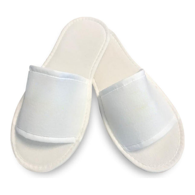 Micro Polyester Hotel Slippers – Open toe