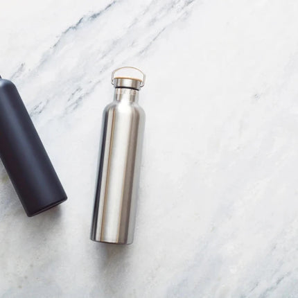 Miles Collection Stainless Steel Vacuum Thermos Wood Lid - hospitality