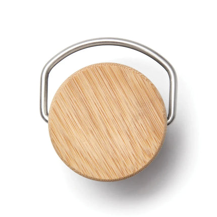 Miles Collection Stainless Steel Vacuum Thermos Wood Lid - hospitality