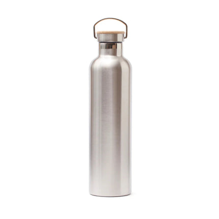 Miles Collection Stainless Steel Vacuum Thermos Wood Lid - hospitality