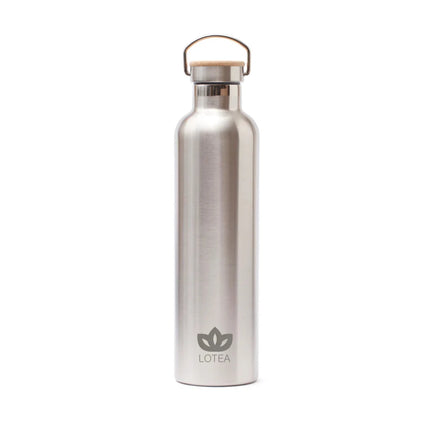 Miles Collection Stainless Steel Vacuum Thermos Wood Lid - hospitality