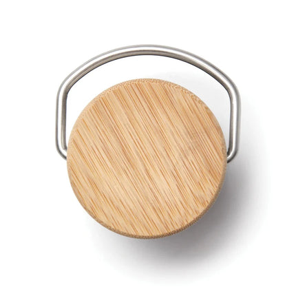Miles Collection Stainless Steel Vacuum Thermos Wood Lid - hospitality
